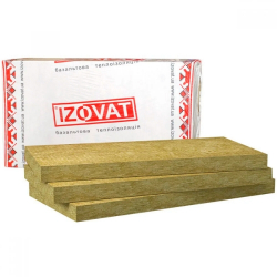 Минеральная вата 1000х600х100мм IZOVAT 135