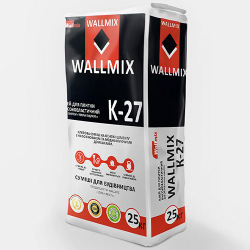 Клей для плитки високоеластичний 25кг Wallmix К27